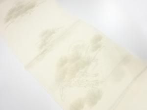 正絹　縮緬地　帯揚げ